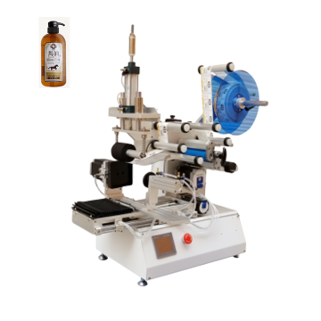 Máquina de etiquetado de rodillos semiautomático personalizado para varias botellas
