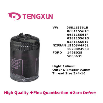 High Quality Auto Oil Filter (068115561B)