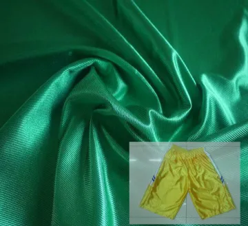 warp knitted polyester basketball jersey fabric