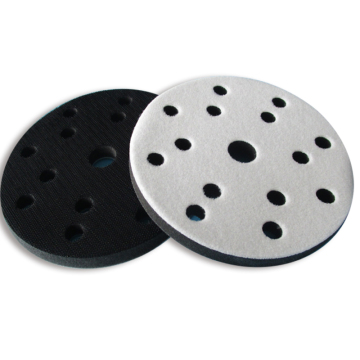 6 Inch 150mm 15 Holes Hook and Loop Sponge Pads for Power Abrasive Tools