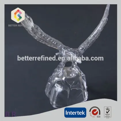 Hand Made Cheap Glass Eagle Figurine