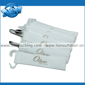 White Velvet Pen Pouch Velvet Pouch for Gift