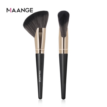 Professional Makeup Brush - Private Label Bevel Sickle Blush Contour Brush