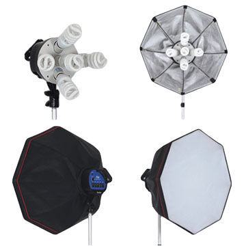 Studio Lighting Equipment with Soft Ray and without Radial