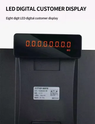 Catering Supermarket Multi-Touch Cashier System with Aluminum Alloy Body and Humanized Design