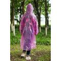 disposable protective raincoat with elastic