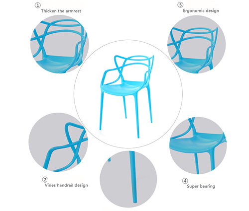 plastic dining chair