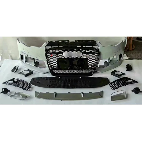Car Body Kit: Front Bumper Assembly for Audi A6 C7 to RS6 Upgrade (2012-2015)