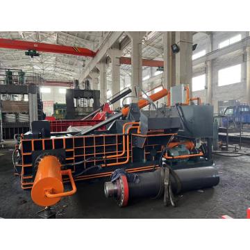 Steel Shavings Scrap Iron Rebar Baler For Recycling