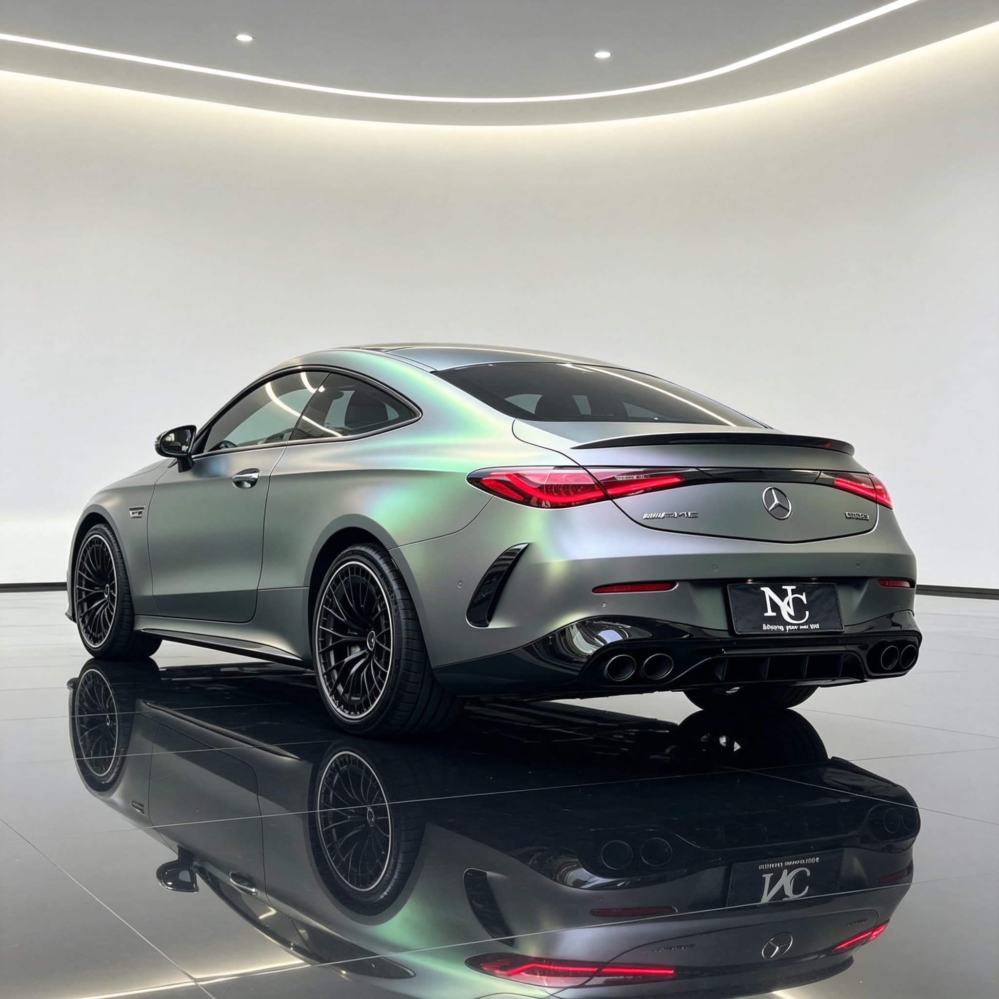 Self-Healing Tech-Grey GreenVinyl Wrap