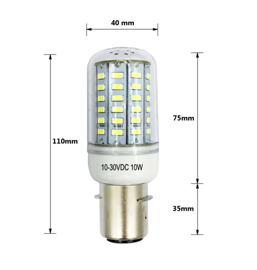 24V P28S LED 10-30VDC 85-265VAC Corn Bulb 10W