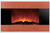 decor flame indoor electric fireplace wall