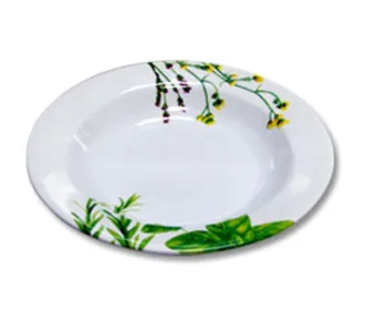 10" melamine deep plate