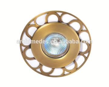 round iron LED spot lamp