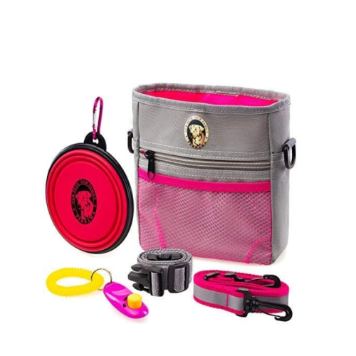 Pet Treats Tote Bag with Waist Belt