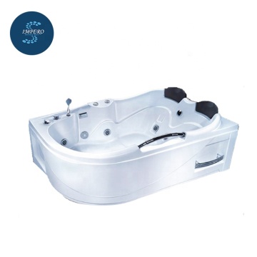 Modern Indoor Acrylic Whirlpool Massage Bathtub for Two - Price