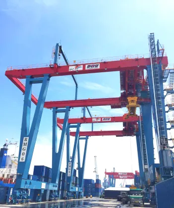 RTG5501 41t Rubber Tyre Container Gantry Cranes