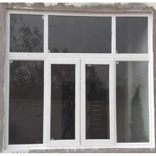 Customizable Pvc Casement windows with Handle and Lock