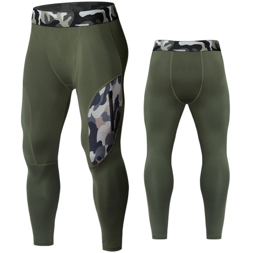 Spórt Comhbhrúite Legging For Men