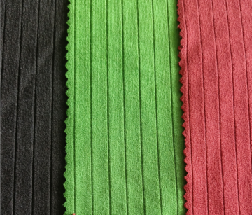 Solid Color Coarse Needle Rib Fabric for Sweater