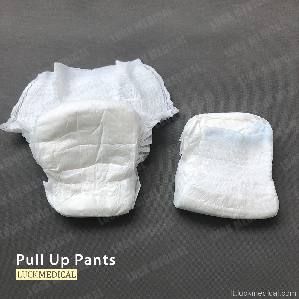 Pantaloni a pull -up usa e getta per adulti
