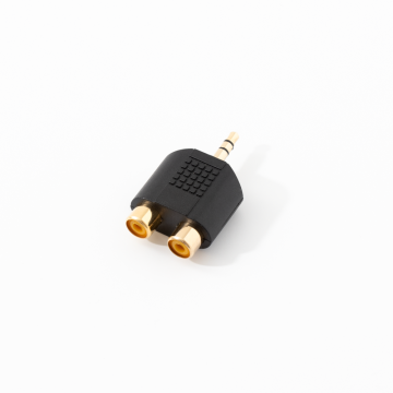 3.5mm Stereo Male Plug to Dual RCA Jacks Y Splitter AUX Audio Adapter for MP3 iPod