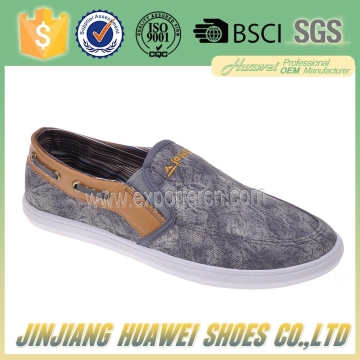 Injection Molded Mens Canvas Shoes Footwear For Men