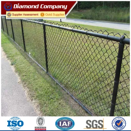 hot dipped galvanized baseball fields Diamond hole chain link fence