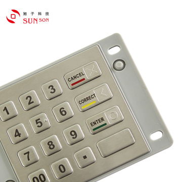Metalen PIN-pad voor WINCOR DIEBOLD ATM CDM CRS