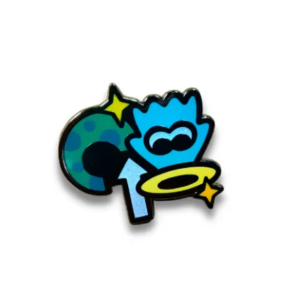 Wholesale Blue Ocean Whale Enamel Lapel Pin