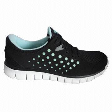 Running Boots with Absorbent Mesh/Foam/Soft Abrasion-resistant RB/EVA Outsole