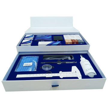Custom White 2 Layers Book Shape Magnetic Box