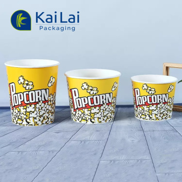 Biodegradable Paper Food Containers for Takeaway - High Quality Popcorn Tubs & Buckets