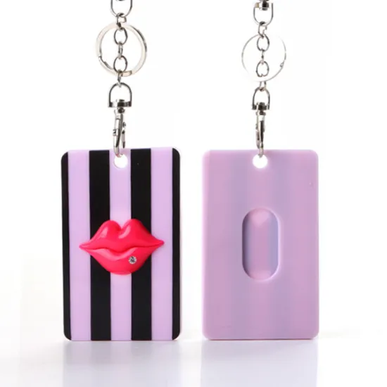 N119 cartoon bus card set of document sets work permit card badges luggage tag with a lanyard Lanyard