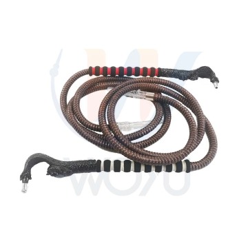 Nargile quality snake hookah hose shisha pipe 2 meter long for bar tobacco flavor