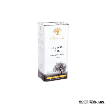 Dadi 500ml de azeite de azeite lata retangular lata