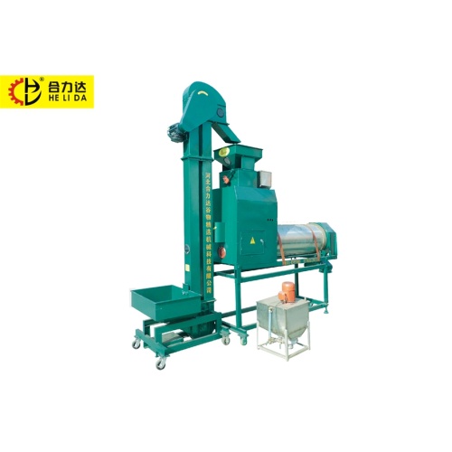 Wheat seeds coating machine