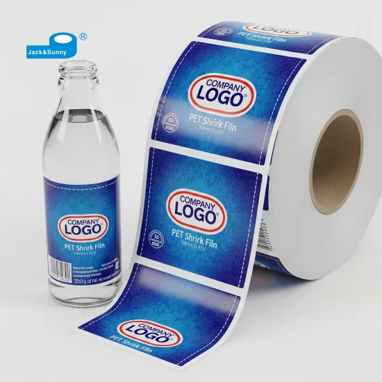 Waterproof PET Shrink Film for Bottle Labels