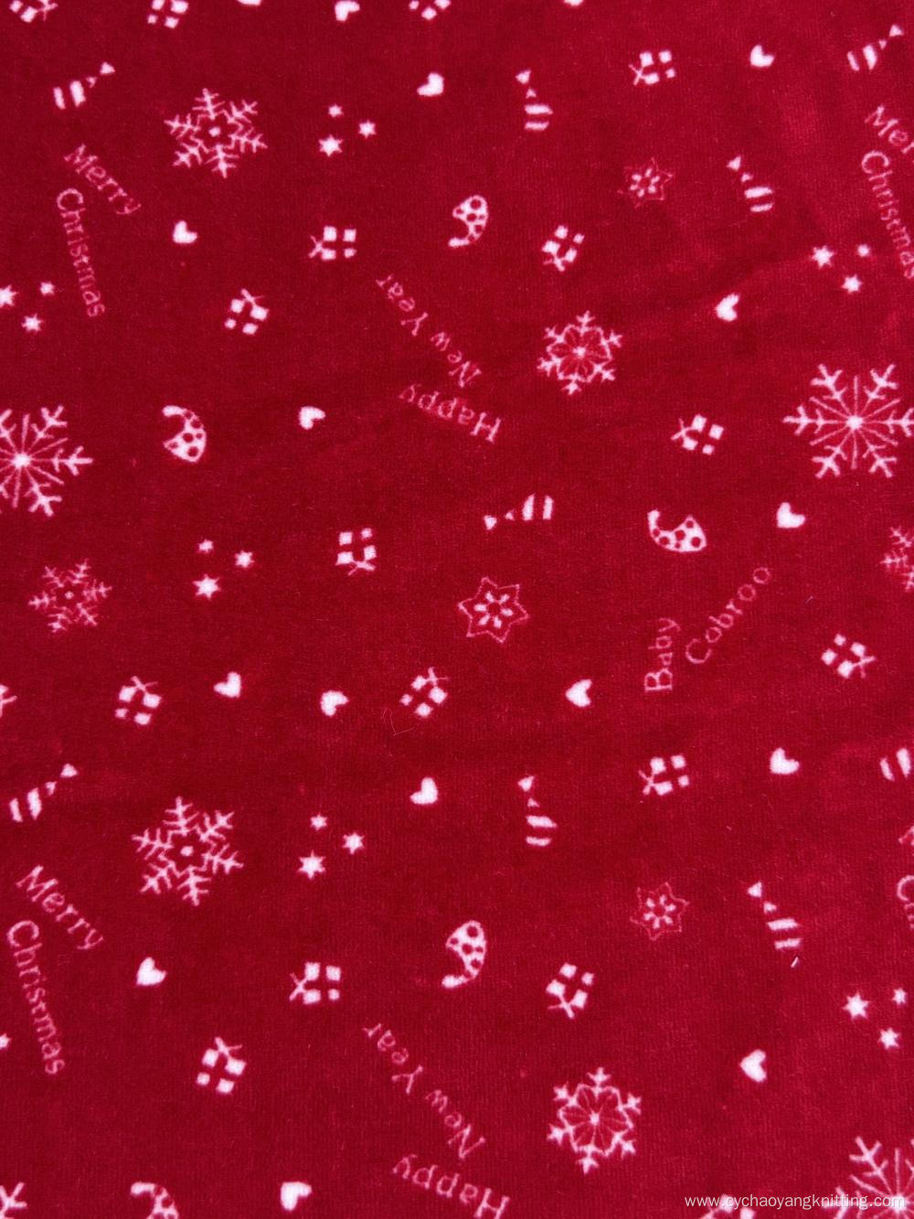 100% polyester sofa fabric printed velvet