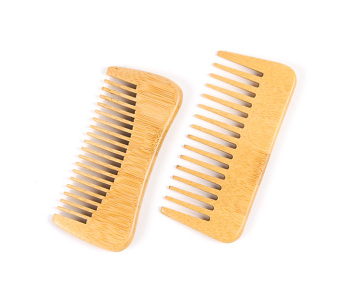 Factory Direct 100% Natural Bamboo Hair Combs: Wide & Fine Options for Beauty Care in Salons, Travel & Home