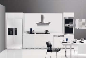 modern white kichen with island/Mordern DIY veenr kitchen cabinet