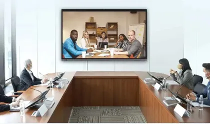 office room smart board 115 inch