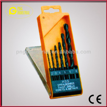 6PCS HSS TWIST DRILL SET