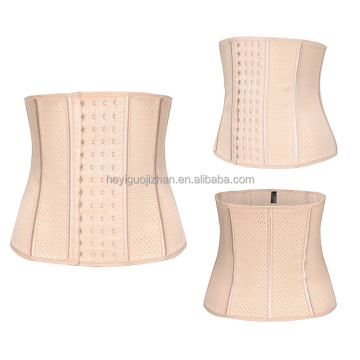 Heyi Fajass De Neoprene 25 Steel Bone Zipper Shaper Girdle