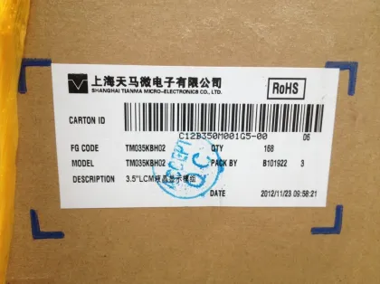 240 X 400 Tianma Display Tm035lyh02 3.5 Inch Replacement Lcd Panel