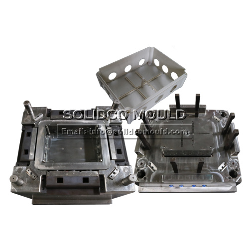 hot sale 2 Cavities Plastic Electric Box Mould