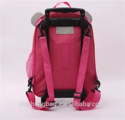2015 new brand names wholesale trolley bag for school kids