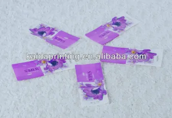 plastic film roll for wet tissues packing with Aluminum material,good barrier
