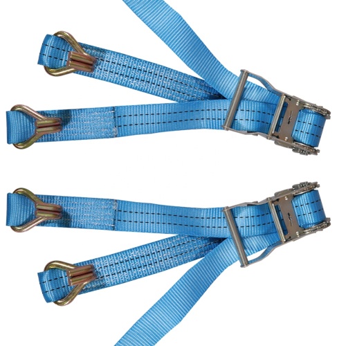 PE cargo lashing 1.5" ratchet tie down strap