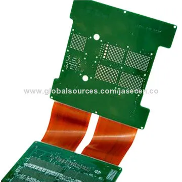6-layer Multilayer Rigid Flex PCB Board with No Minimum Order Quantity